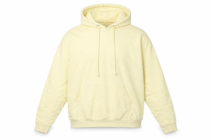 Weekday Mens Yellow Cotton Pullover Hoodie Size M