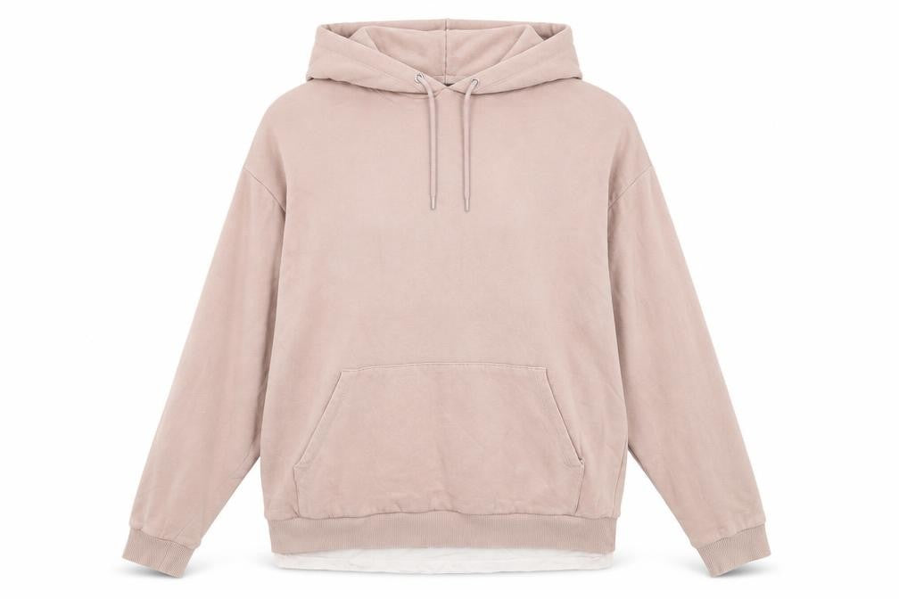 ASOS Womens Pink Cotton Pullover Hoodie Size M