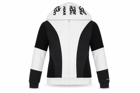 Victoria's Secret Womens White Cotton Full Zip Hoodie Size XS