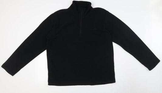 FREEDOM TRAIL Mens Black Polyester Pullover Sweatshirt Size L