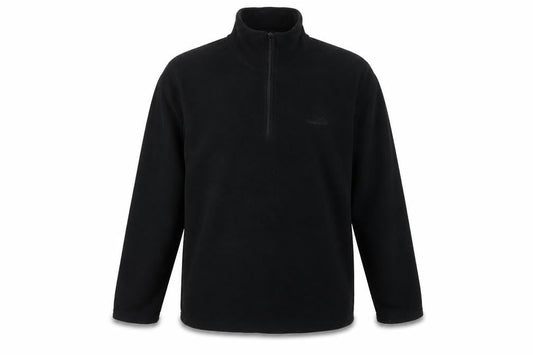 Freedom Trail Mens Black Polyester Pullover Sweatshirt Size L