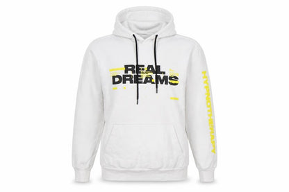 Bershka Womens White Cotton Pullover Sweatshirt Size XS - Real Dream