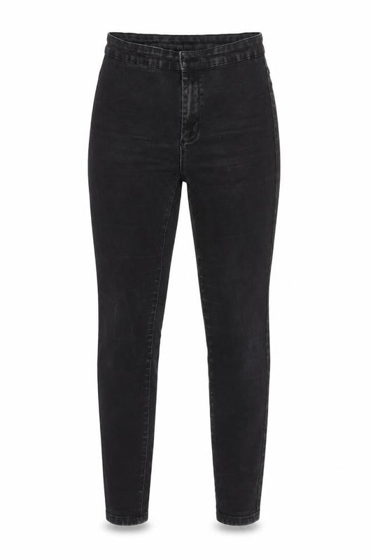Denim Co Womens Black Cotton Jegging Jeans Size 14 L25 in Regular