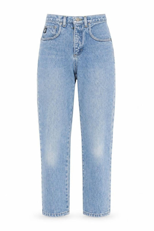 Only Brand Womens Blue Cotton Mom Jeans Size 34 in L26 in Regular