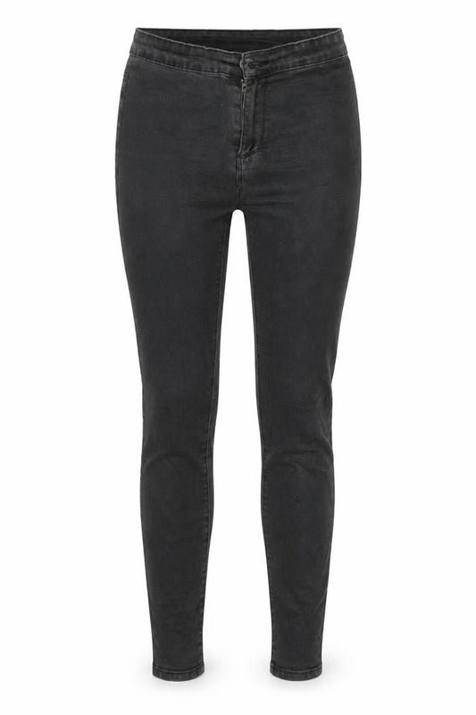 Denim Co Womens Black Cotton Jegging Jeans Size 8 L28.5 in Regular
