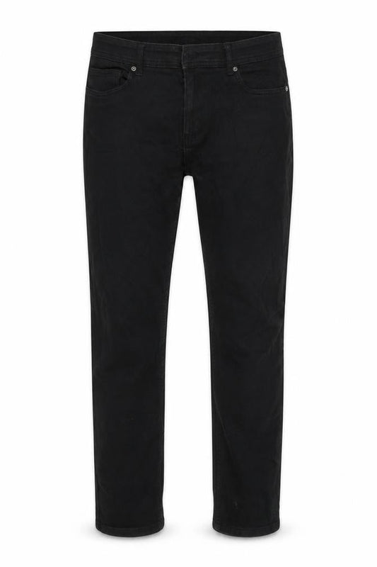 Denim Co Womens Black Herringbone Cotton Mom Jeans Size 34 in L28 in Regular