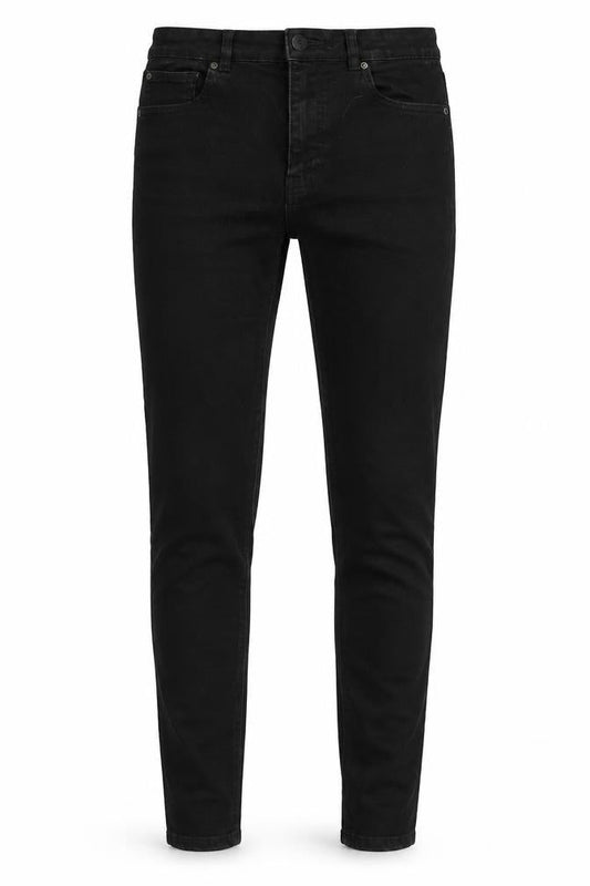 Pull&Bear Womens Black Cotton Skinny Jeans Size 10 L26.5 in Regular