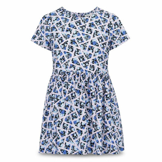 Glamorous Womens Multicoloured Geometric Polyester A-Line Size 10 Round Neck Button