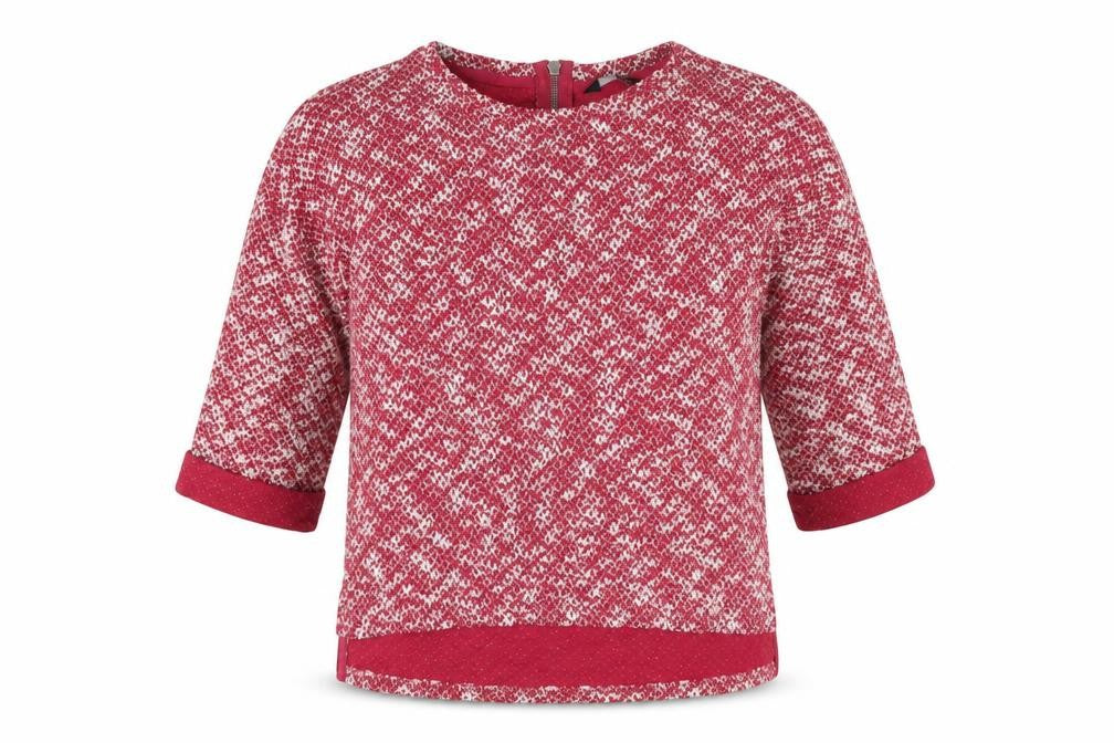 New Look Womens Pink Polyester Basic T-Shirt Size 10 Round Neck