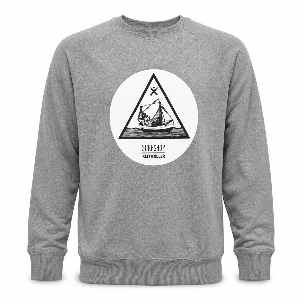 West Wind Mens Grey Cotton Pullover Hoodie Size S - Surf Shop