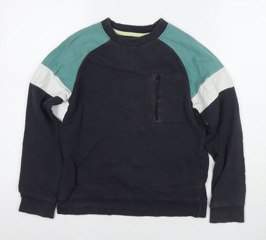 John Lewis Boys Multicoloured Cotton Pullover Sweatshirt Size 11 Years Pullover