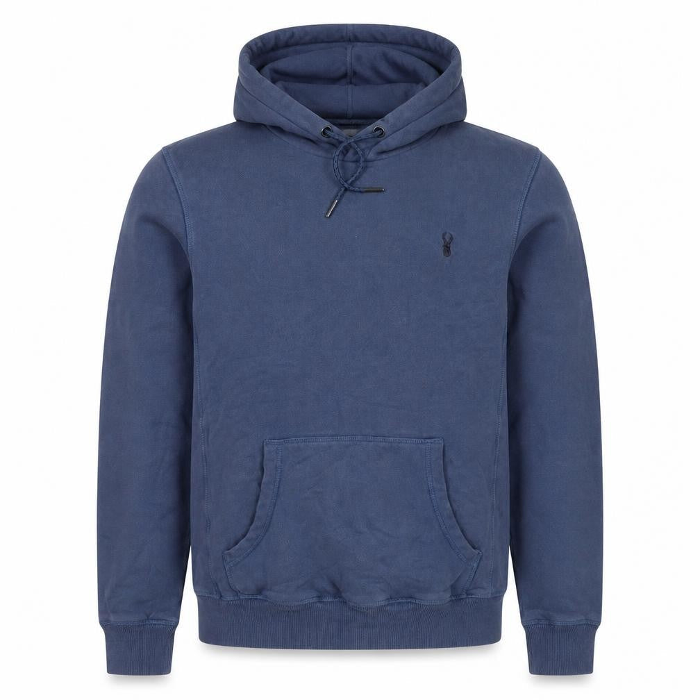 NEXT Mens Blue Cotton Pullover Hoodie Size S