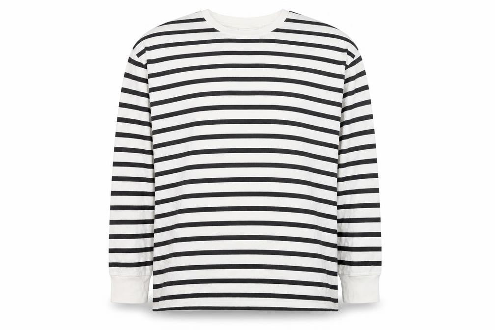 NEXT Girls White Striped Cotton Pullover Sweatshirt Size 11 Years Pullover
