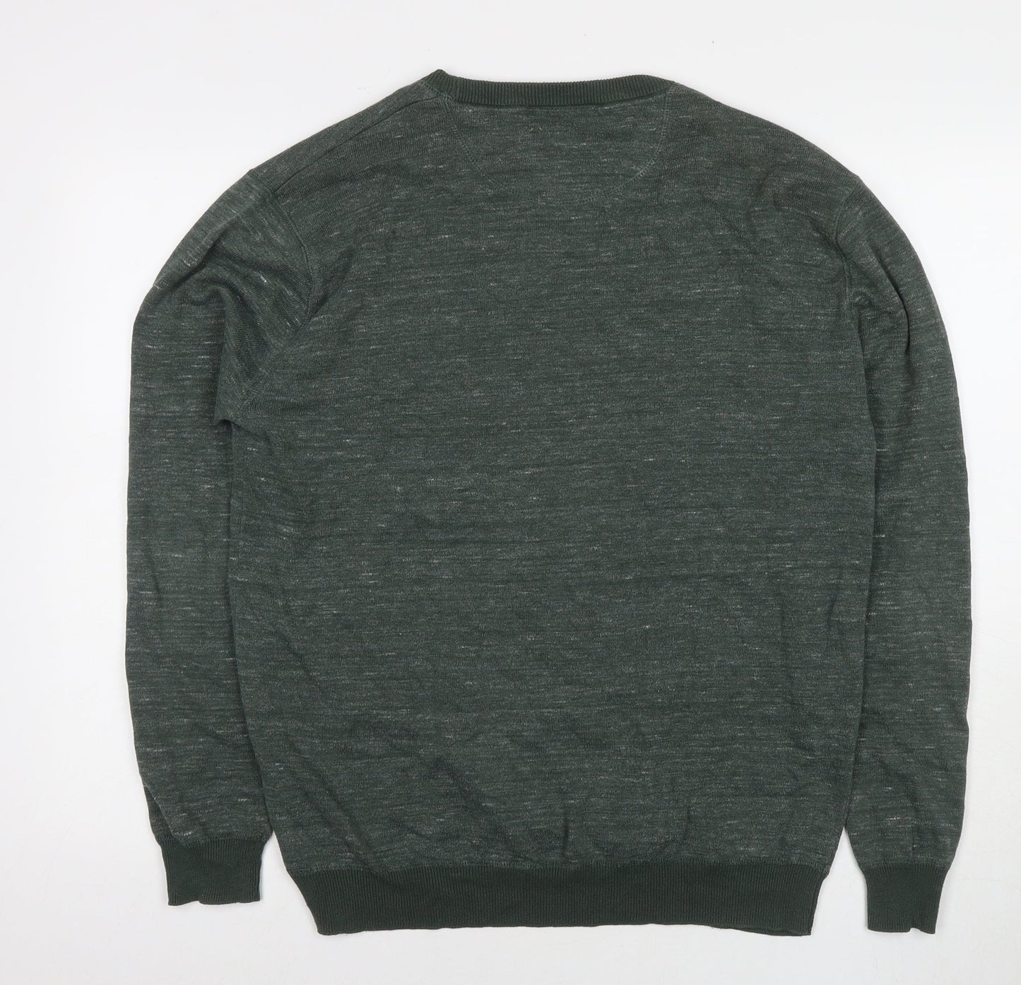 NEXT Mens Green Cotton Pullover Sweatshirt Size XL