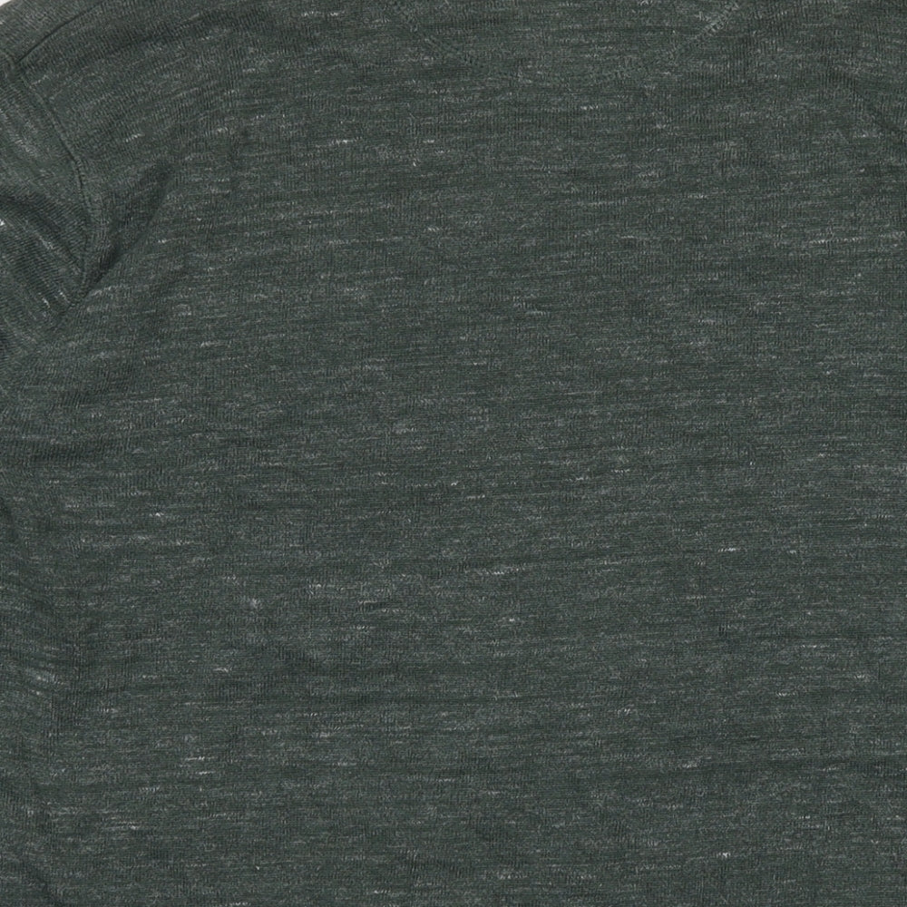 NEXT Mens Green Cotton Pullover Sweatshirt Size XL