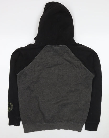 Preloved Universal Studios Monsters Mens Grey Cotton Pullover Hoodie Size M - Avengers - Back