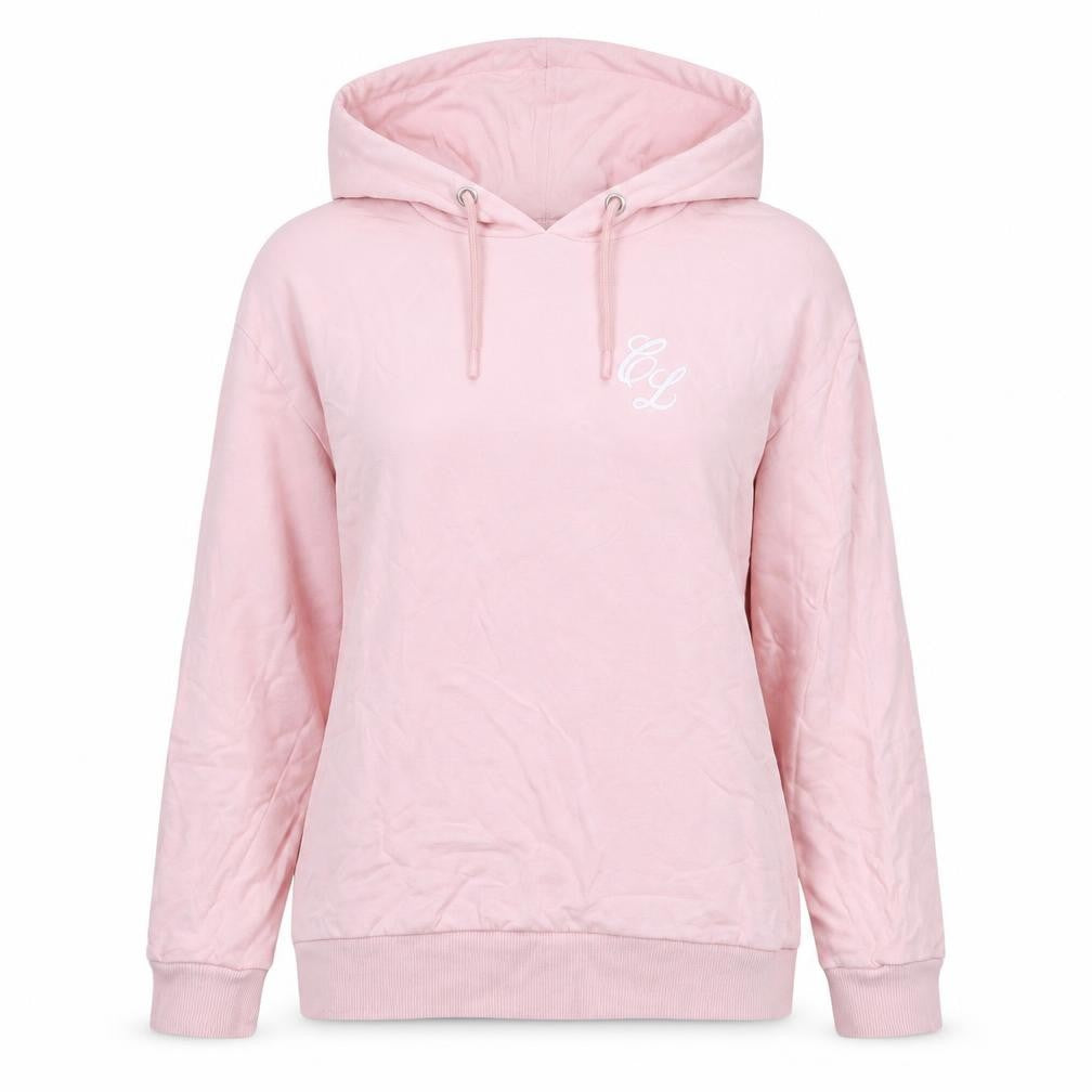 Closure Womens Pink Cotton Pullover Hoodie Size 8 Pullover