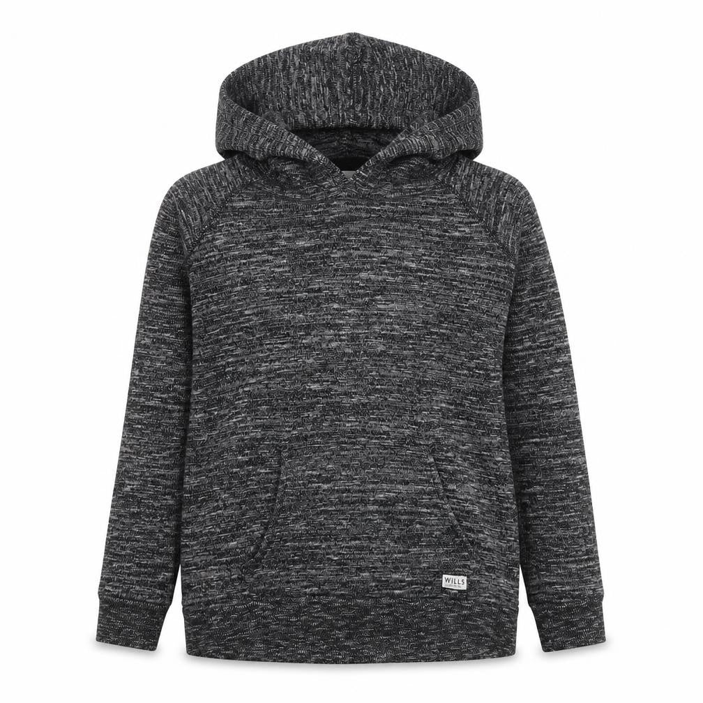 Jack Wills Womens Grey Cotton Pullover Hoodie Size 6 Pullover