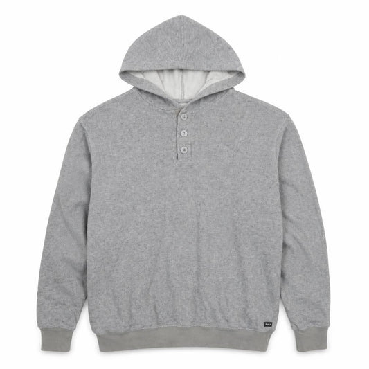 Raca Mens Grey Cotton Pullover Hoodie Size L