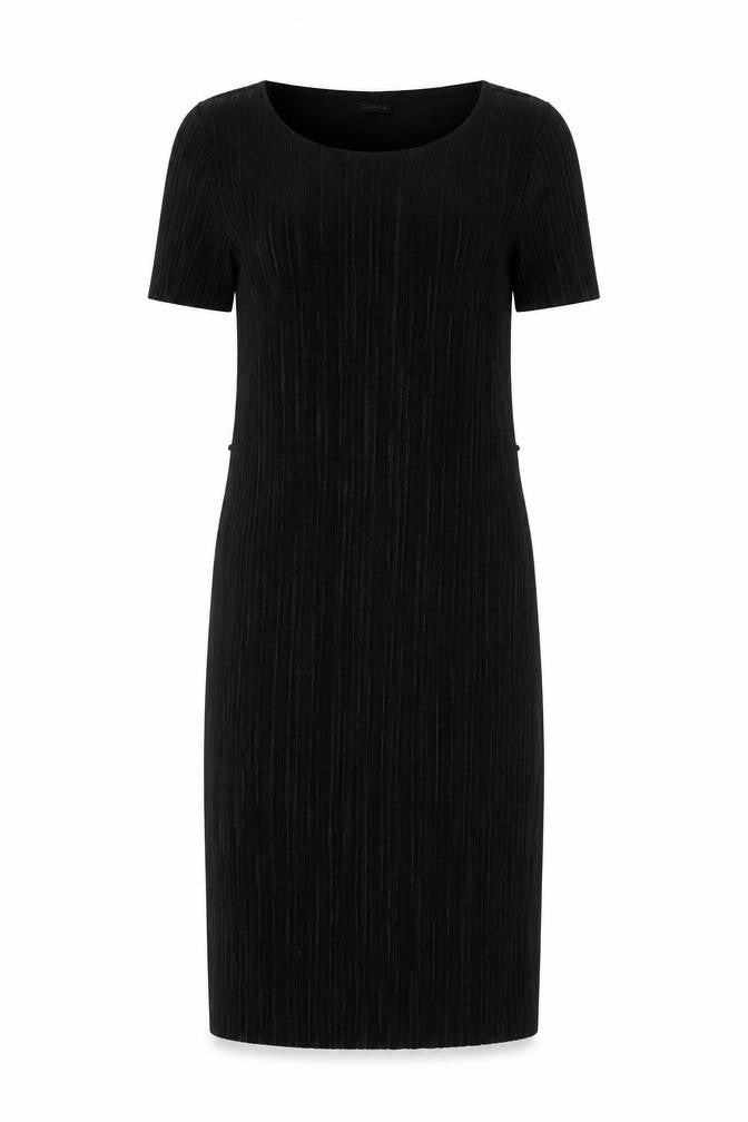 Roman Womens Black Polyester Bodycon Size 10 Round Neck Pullover
