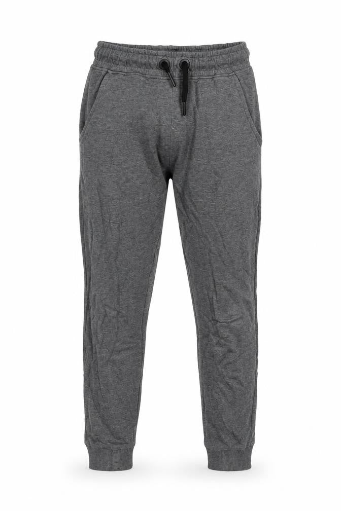 Next Boys Grey Cotton Jogger Trousers Size 7 Years Regular Drawstring