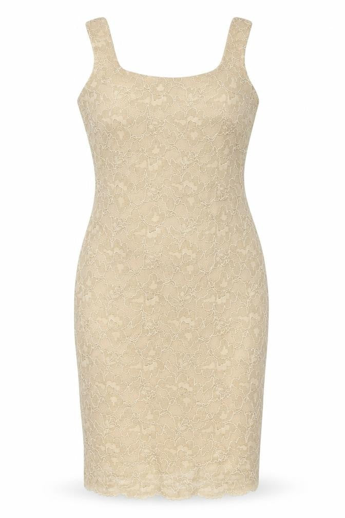 Principles Womens Beige Polyester Sheath Size 14 Round Neck Pullover