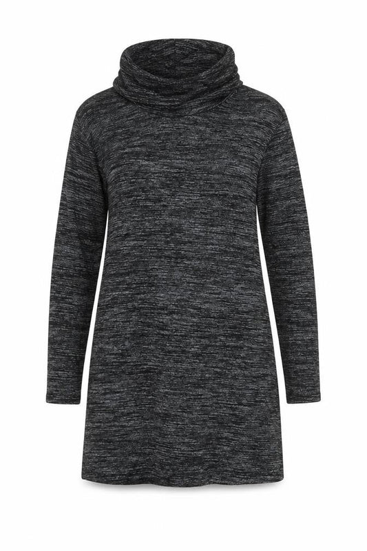 Gap Womens Black Polyester Jumper Dress Size S Roll Neck Pullover