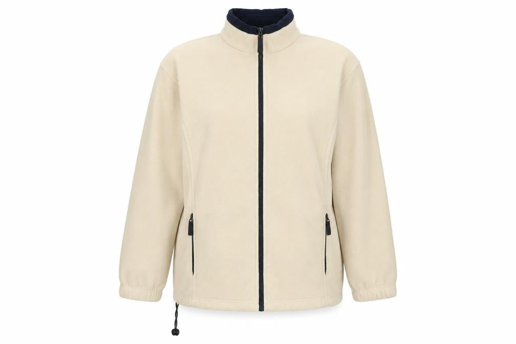 Marks & Spencer Womens Beige Jacket Size 16 Zip - Zip Pockets