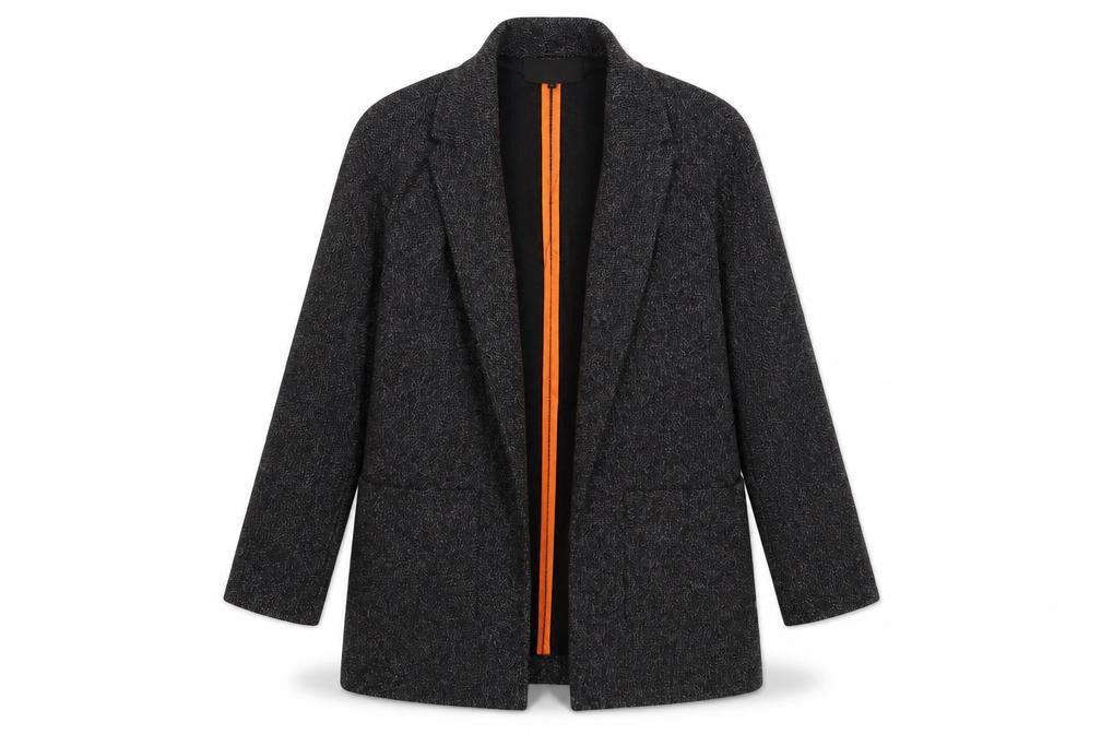 River Island Womens Grey Jacket Blazer Size 6 - Open
