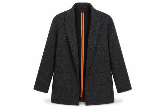 River Island Womens Grey Jacket Blazer Size 6 - Open