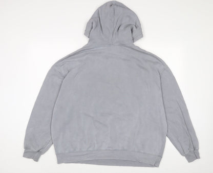 Preloved The Aristocats Womens Grey Cotton Pullover Hoodie Size XL Pullover - Back