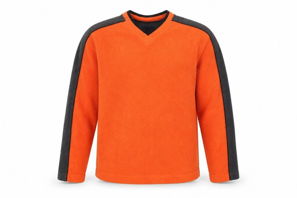 Gap Mens Orange Polyester Pullover Sweatshirt Size S