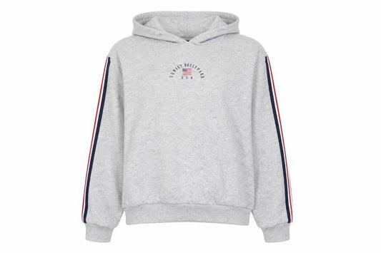 H&M Womens Grey Cotton Pullover Hoodie Size M Pullover