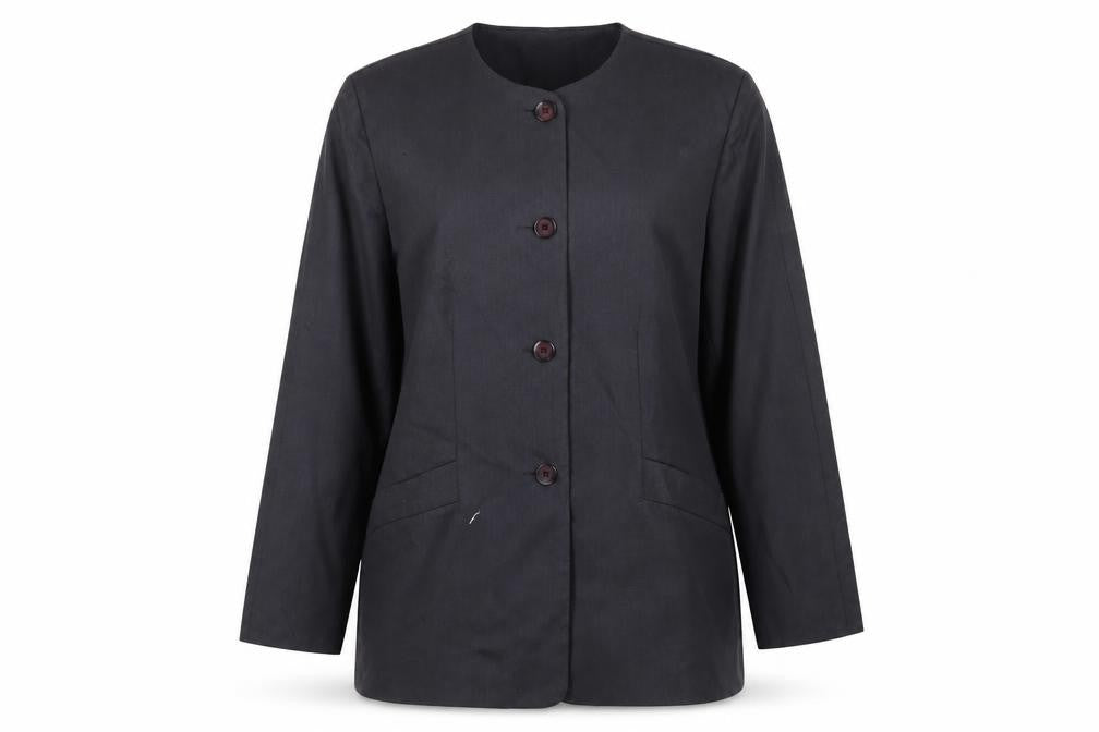 Jake Womens Blue Jacket Blazer Size 14 Button