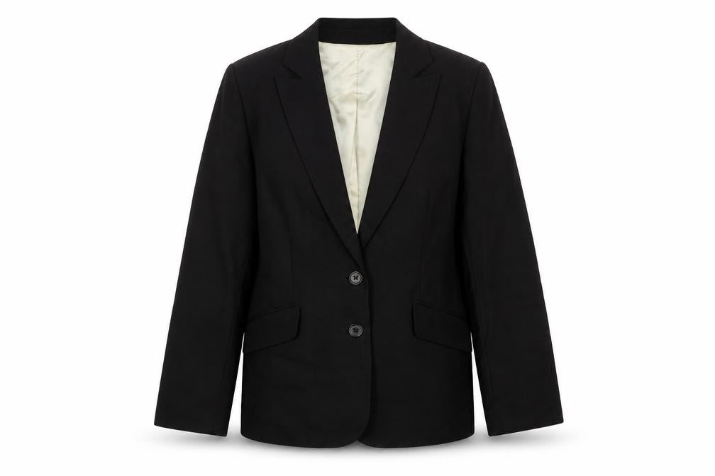 Oasis Womens Black Jacket Blazer Size 10 Button