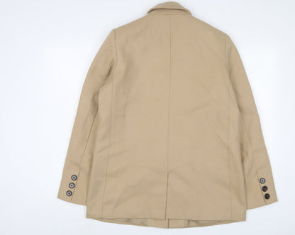 La Redoute Womens Beige Jacket Size 12 Button