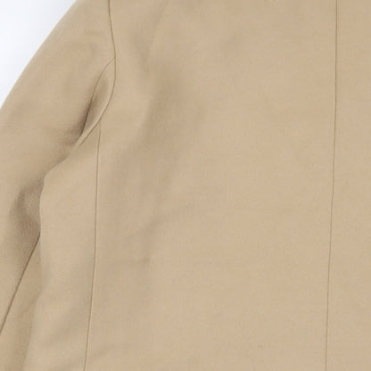 La Redoute Womens Beige Jacket Size 12 Button