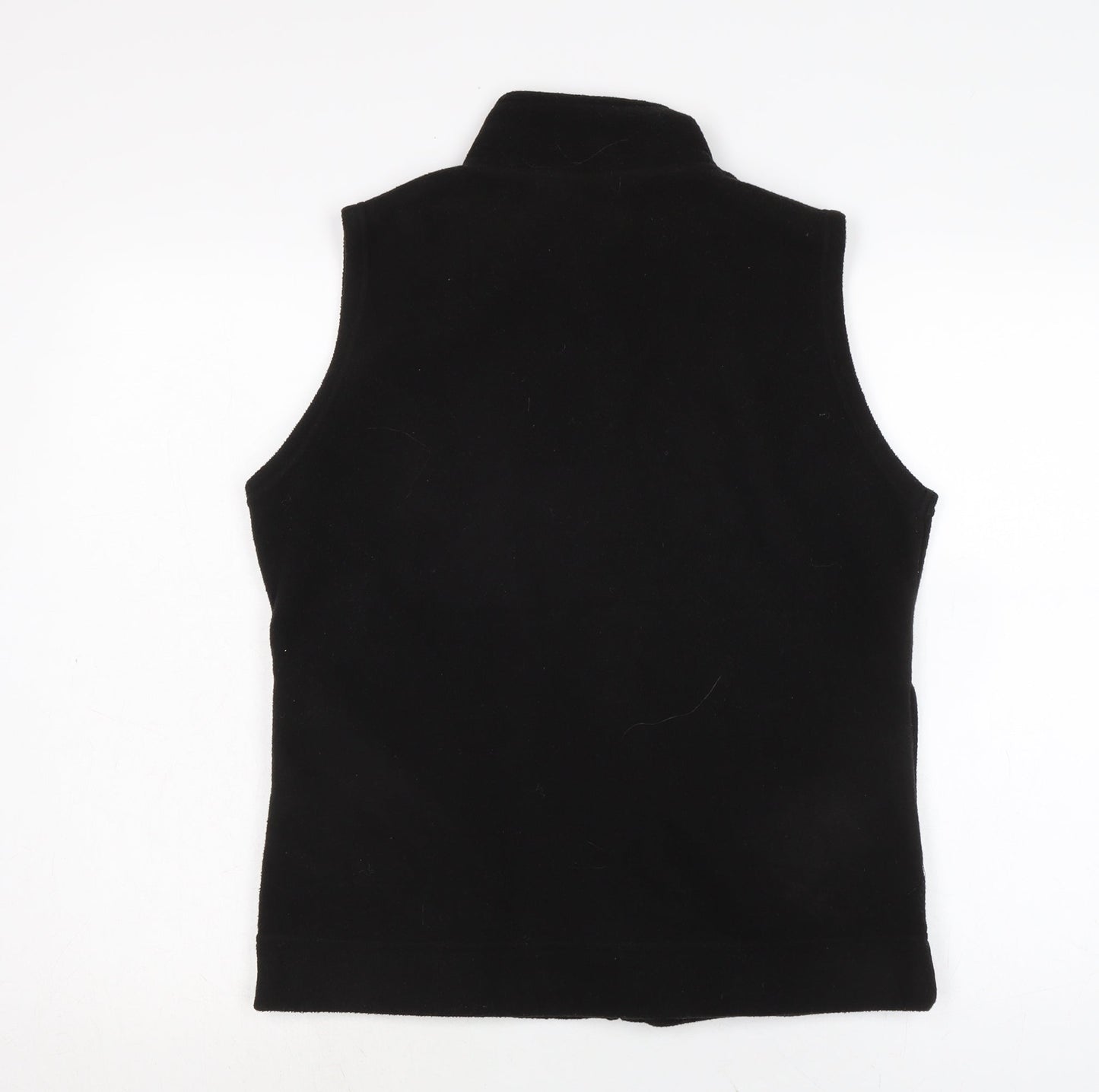 Isle Womens Black Gilet Waistcoat Size M