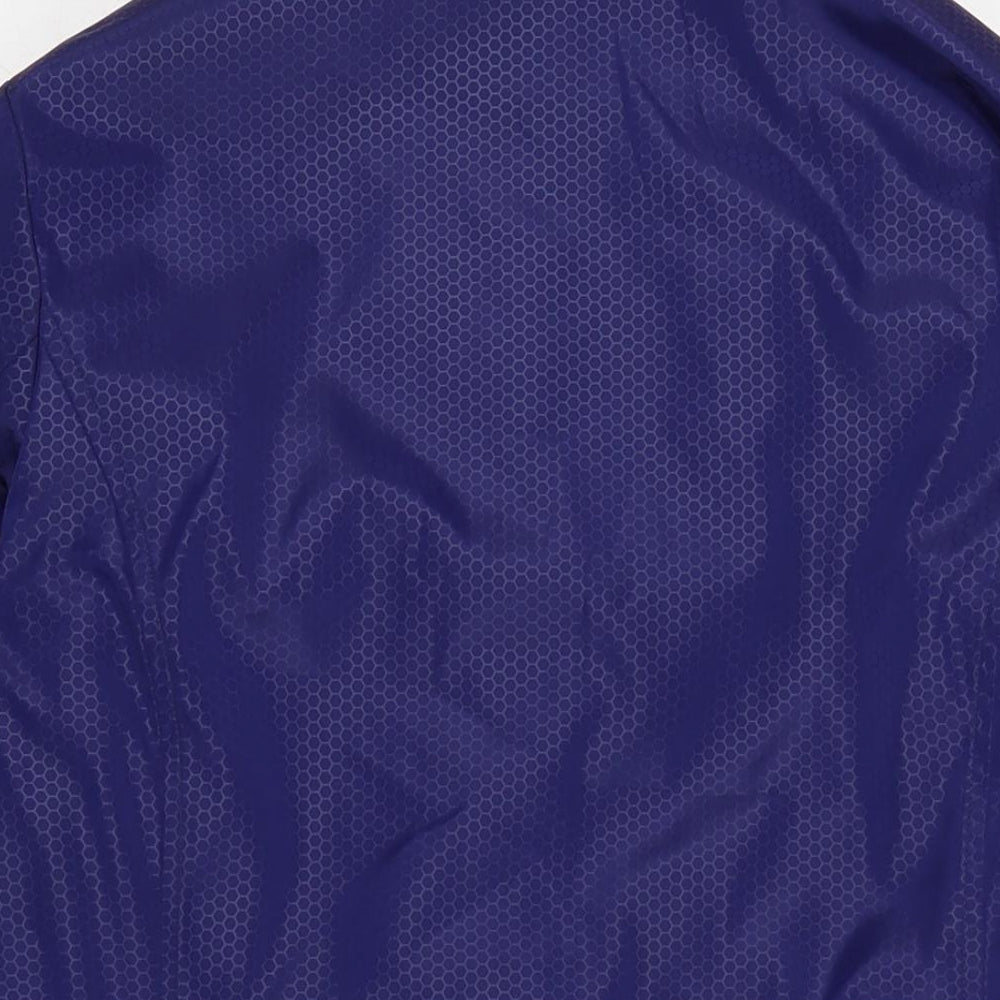 JBC COLLECTION Womens Blue Anorak Coat Size 14 Zip - Padded.