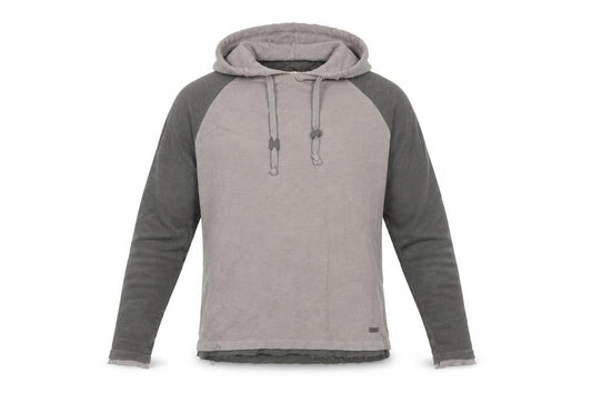 DKNY Pure Mens Brown Cotton Full Zip Hoodie Size L