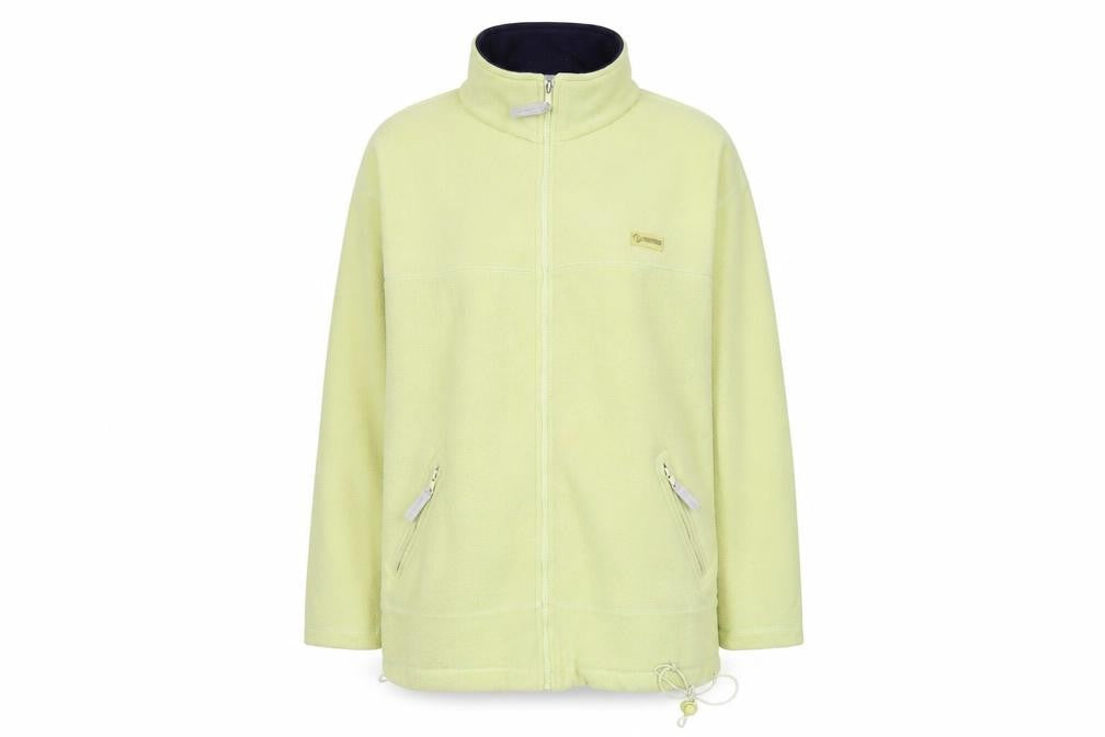 DC Sportswear Womens Green Mock Neck Polyester Full Zip Jumper Size 14