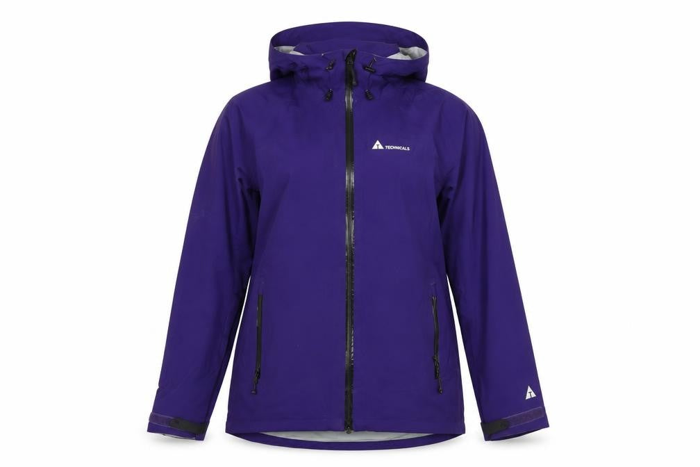 Technicals Womens Purple Anorak Jacket Size 14 Zip