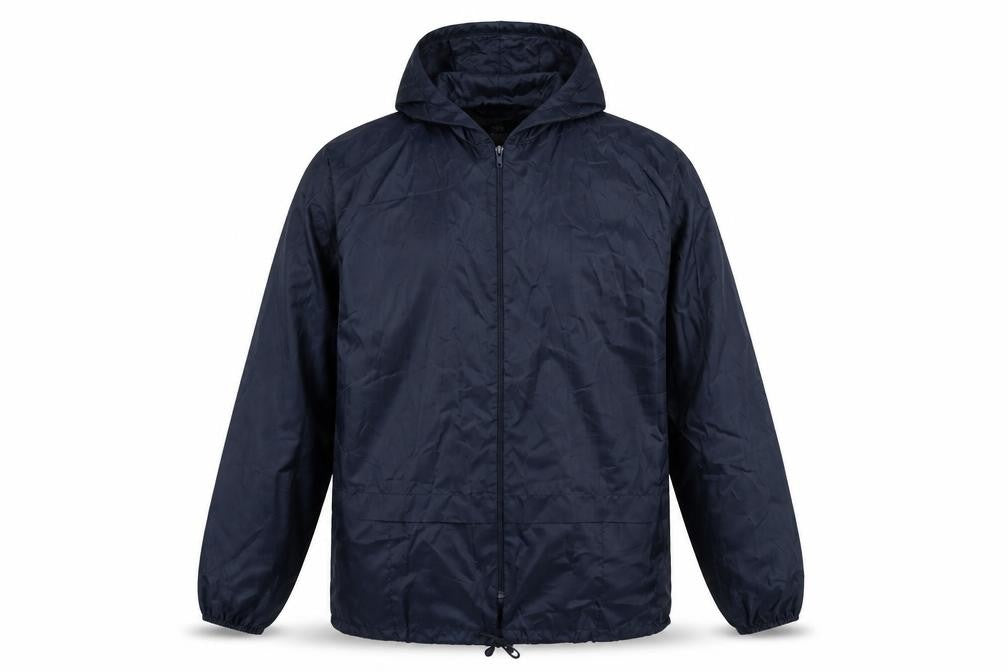 rainydays Mens Blue Rain Coat Jacket Size S Zip