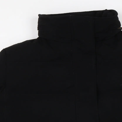 Talbots Womens Black Puffer Jacket Jacket Size S Zip