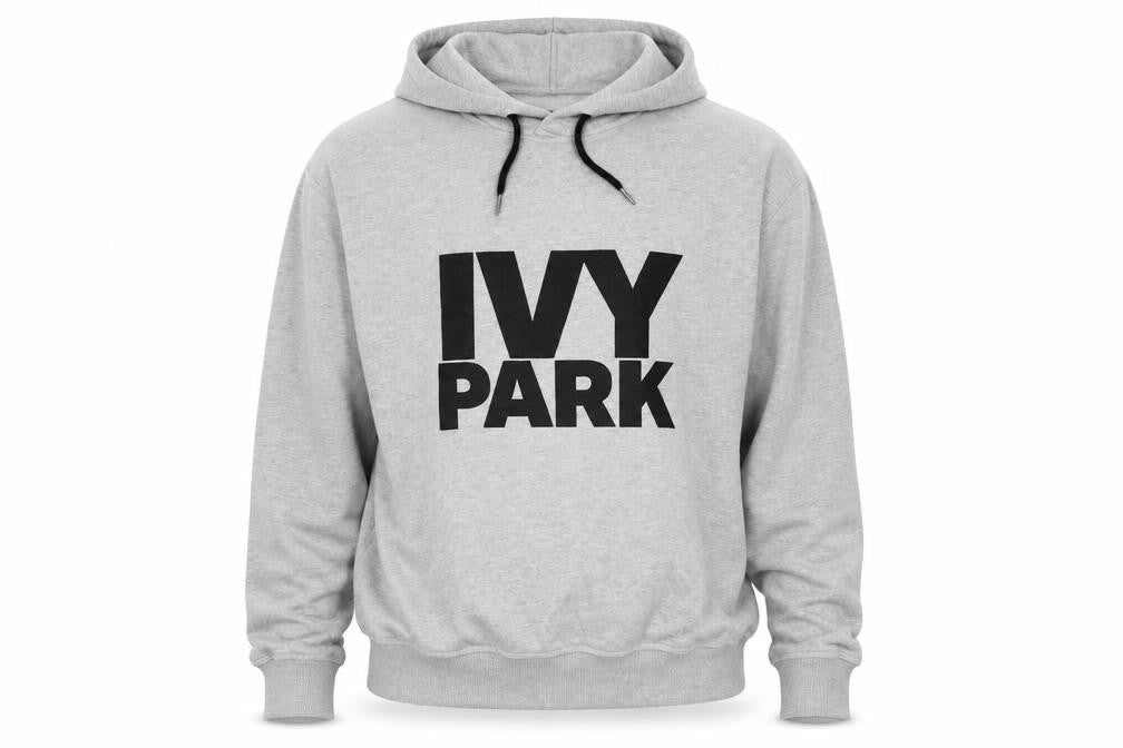IVY PARK Mens Grey Cotton Pullover Hoodie Size M