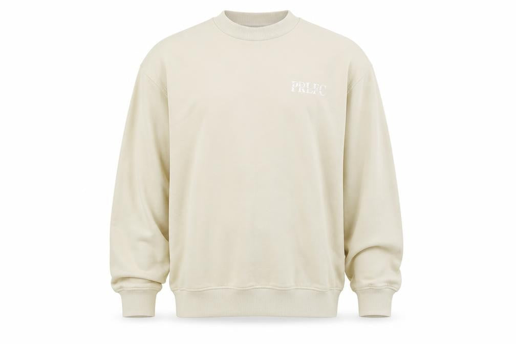 River Island Mens Beige Cotton Pullover Sweatshirt Size S