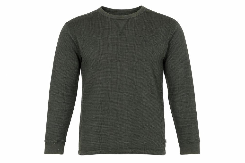 Katin Mens Green Cotton Pullover Sweatshirt Size S - Size S-M