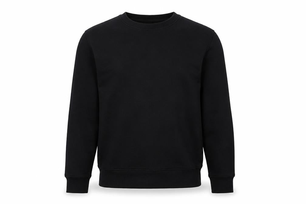 Divided by H&M Mens Black Cotton Pullover Sweatshirt Size M