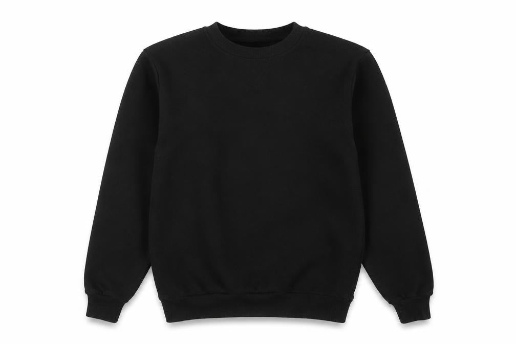 Alphar One Mens Black Polyester Pullover Sweatshirt Size S