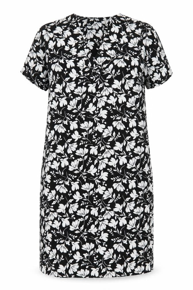 Marks & Spencer Womens Multicoloured Floral Polyester Shift Size 8 Sweetheart